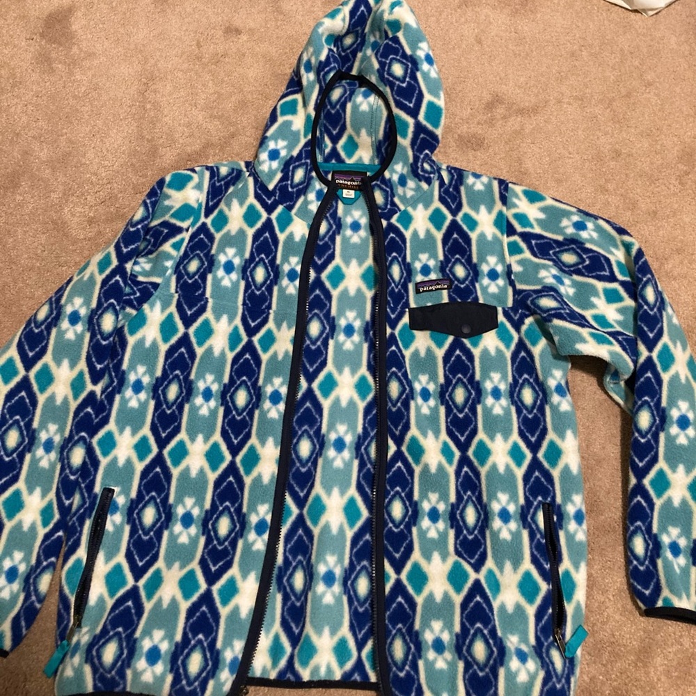 Womens Patagonia Full zip hoody XL